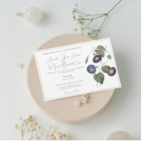 Invitación a la boda de la gloria de la mañana