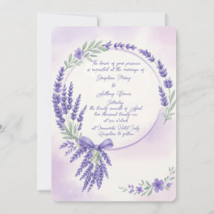 Invitación a la boda de la guerra de la tipografía