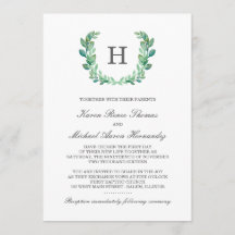 Invitación a la boda de la guerra natural