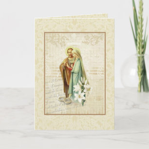 Invitación a la boda de la Iglesia Tradicional Cat