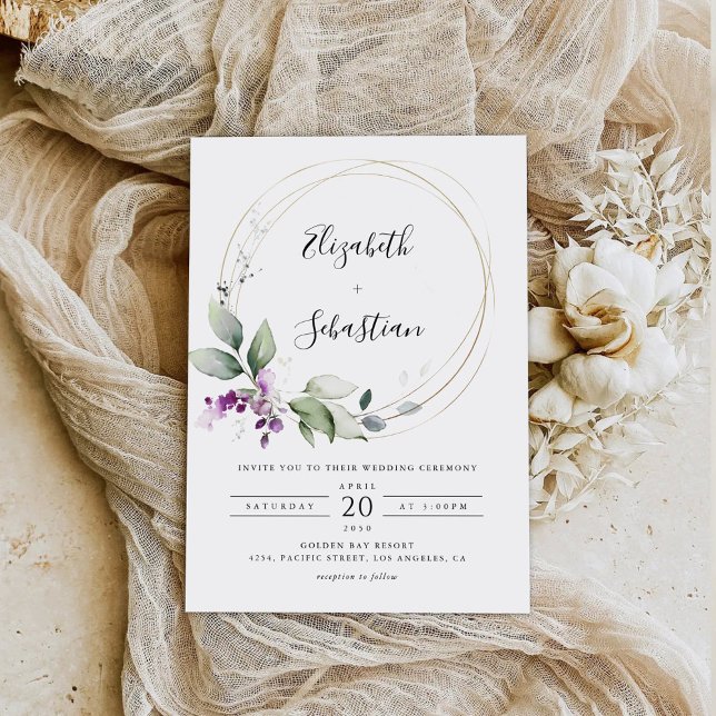 Invitación a la boda de la Lavanda de la vegetació (Subido por el creador)