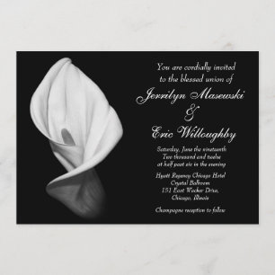 invitación a la boda de la liga blanca