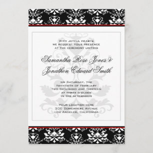 Invitación a la boda de la luna roja de Damasco bl