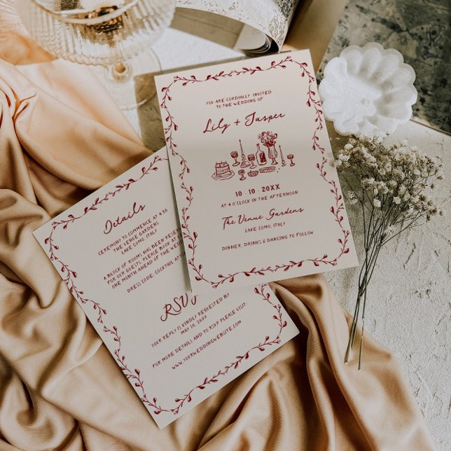 Invitación a la boda de la mano de un cimarrón (Subido por el creador)