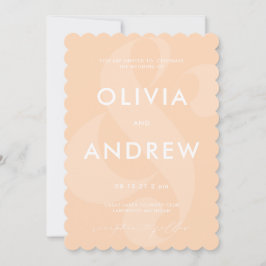 Invitación a la boda de la manta de arena del desi
