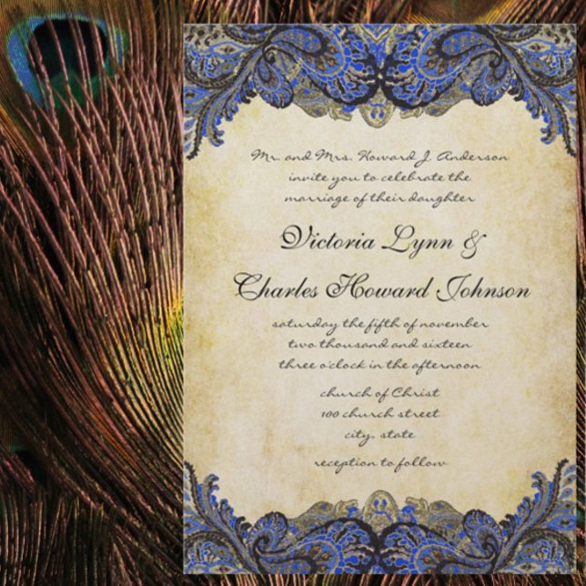 Invitación a la boda de la marea negra de la marin (Subido por el creador)