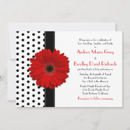 Invitación a la boda de la marea roja del Punto de