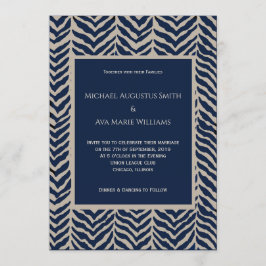 Invitación a la boda de la marihuana de la Marina 