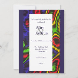 Invitación a la boda de la Marina-Azul Ankara
