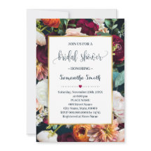 Invitación a la boda de la Marina Bridal Flowers
