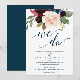 Invitación a la boda de la Marina de Borgoña
