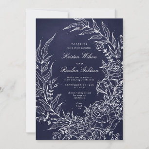 Invitación a la boda de la Marina de Guerra de Flo
