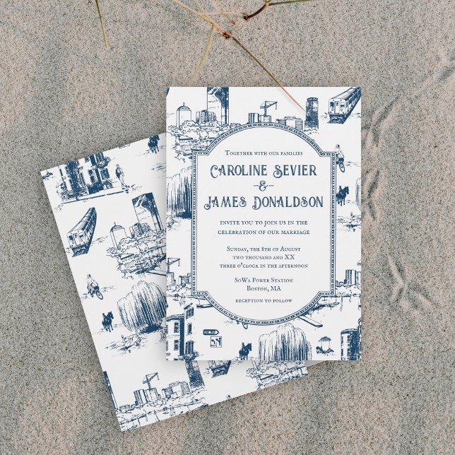 Invitación a la boda de la Marina del Toile de Bos (Subido por el creador)