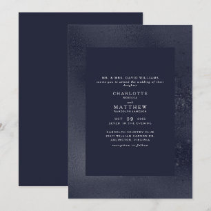 Invitación a la boda de la Marina Metálica