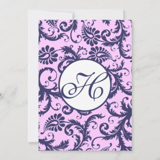 Invitación a la boda de la Marina y la damáscara r