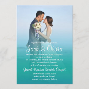 Invitación a la boda de la niebla oceánica