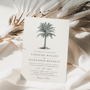 Invitación a la boda de la palma de La Habana