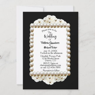 Invitación a la boda de la Perla de la Damasco Bla