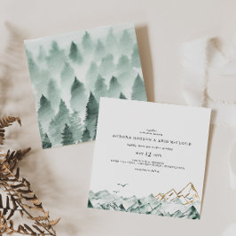 Invitación a la boda de la Plaza de la Montaña Ver