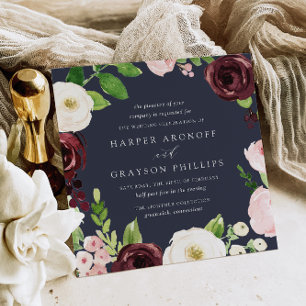Invitación a la boda de la Plaza Romance de Median