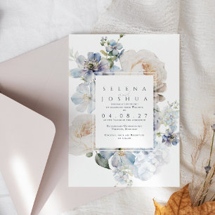 Invitación a la boda de la primavera de la floral 