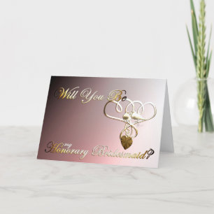 Invitación a la boda de la propuesta de la dama de
