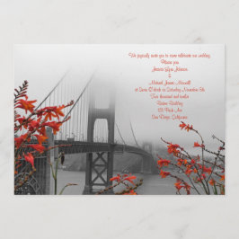 Invitación a la boda de la Puerta Dorada del Naran