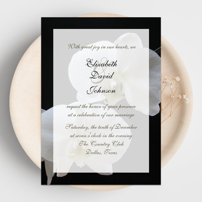Invitación a la boda de la recepción del matrimoni (Subido por el creador)