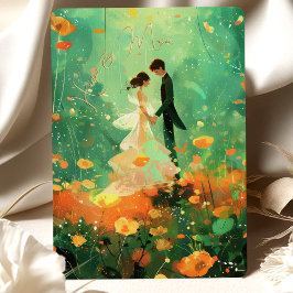 Invitación a la boda de la selva