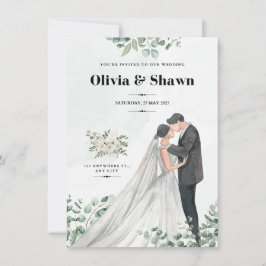 Invitación a la boda de la serenidad celestial