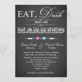 Invitación a la boda de la tipografía de época 11