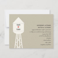 Invitación a la boda de la Torre del Agua