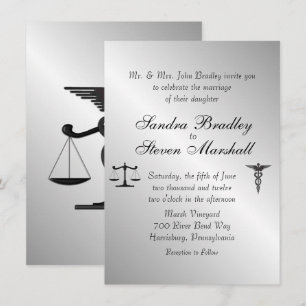 Invitación a la boda de la Unión de Derecho y Medi