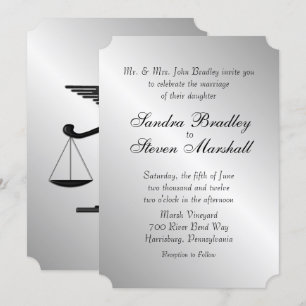 Invitación a la boda de la Unión de Derecho y Medi