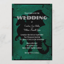 Invitación a la boda de la Vintage del Dragón Medi