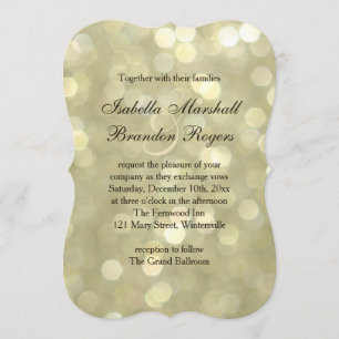 Invitación a la boda de las burbujas de champán