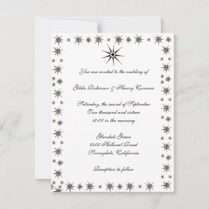 Invitación a la boda de las Estrellas de Dingbat