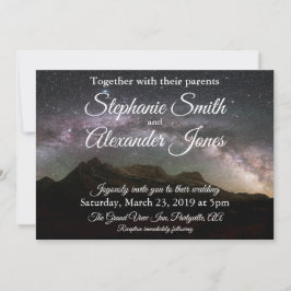 Invitación a la boda de las Estrellas Nocturnas de
