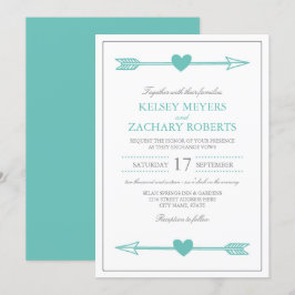 Invitación a la boda de las flechas encantadoras /