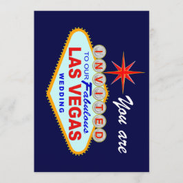 Invitación a la boda de Las Vegas