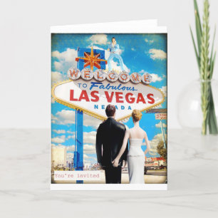 Invitación a la boda de Las Vegas