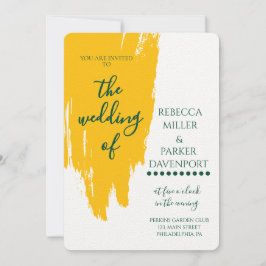 Invitación a la boda de Lemon Grove Romance