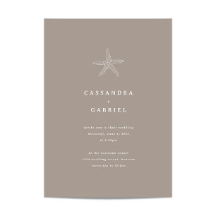 Invitación a la boda de Lihue