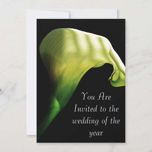 invitación a la boda de Lilly (Anverso)