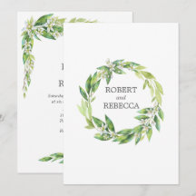 Invitación a la boda de L'orangerie