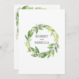 Invitación a la boda de L'orangerie