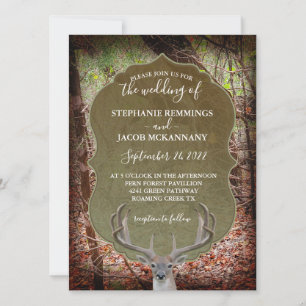 Invitación a la boda de los cazadores de venados d