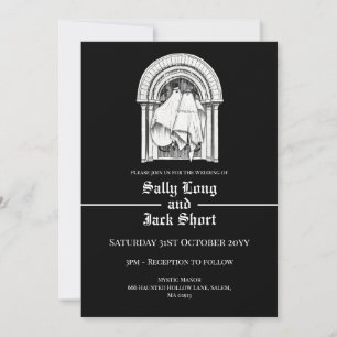 Invitación a la boda de los Fantasmas Juntos Por S