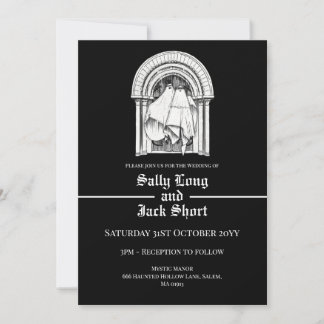 Invitación a la boda de los Fantasmas Juntos Por S