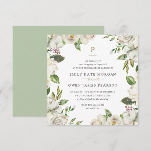 Invitación a la boda de los florines dorados